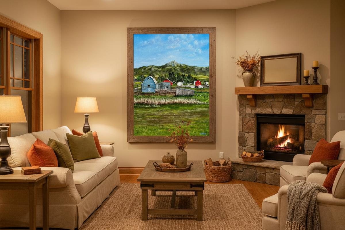 Farm House room mockup